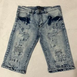 🩳 Blue Cult Shorts (Size: 32) 🩳